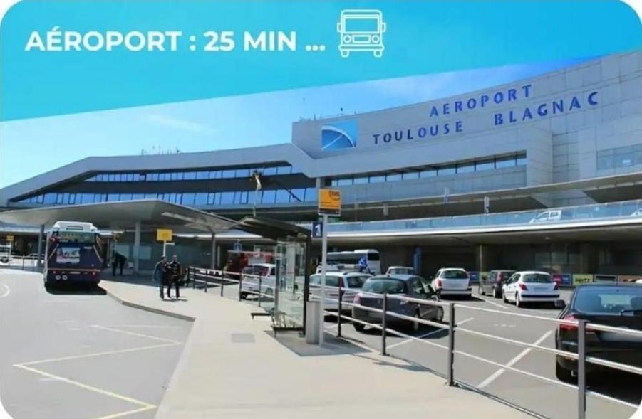 T3 Petit Confort - Proche Commodites - Parking Prive ตูลูส ภายนอก รูปภาพ